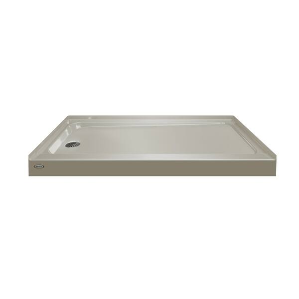 Jacuzzi Cayman 60" x 30" Shower Base with Single Threshold and Left Bed Bath & Beyond 28316813